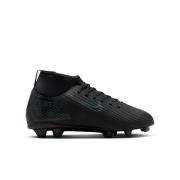 Nike Mercurial Superfly 10 Club MG Shadow - Sort/Grøn Børn